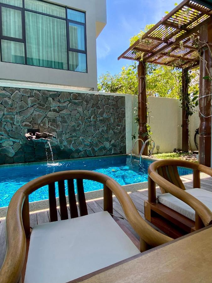 Ikiru 18 Private Saltwater Pool Villa, 3 Ensuite Br, Outdoor Bbq, 5 Mins To Beach بانتايْ تْشينانغ المظهر الخارجي الصورة