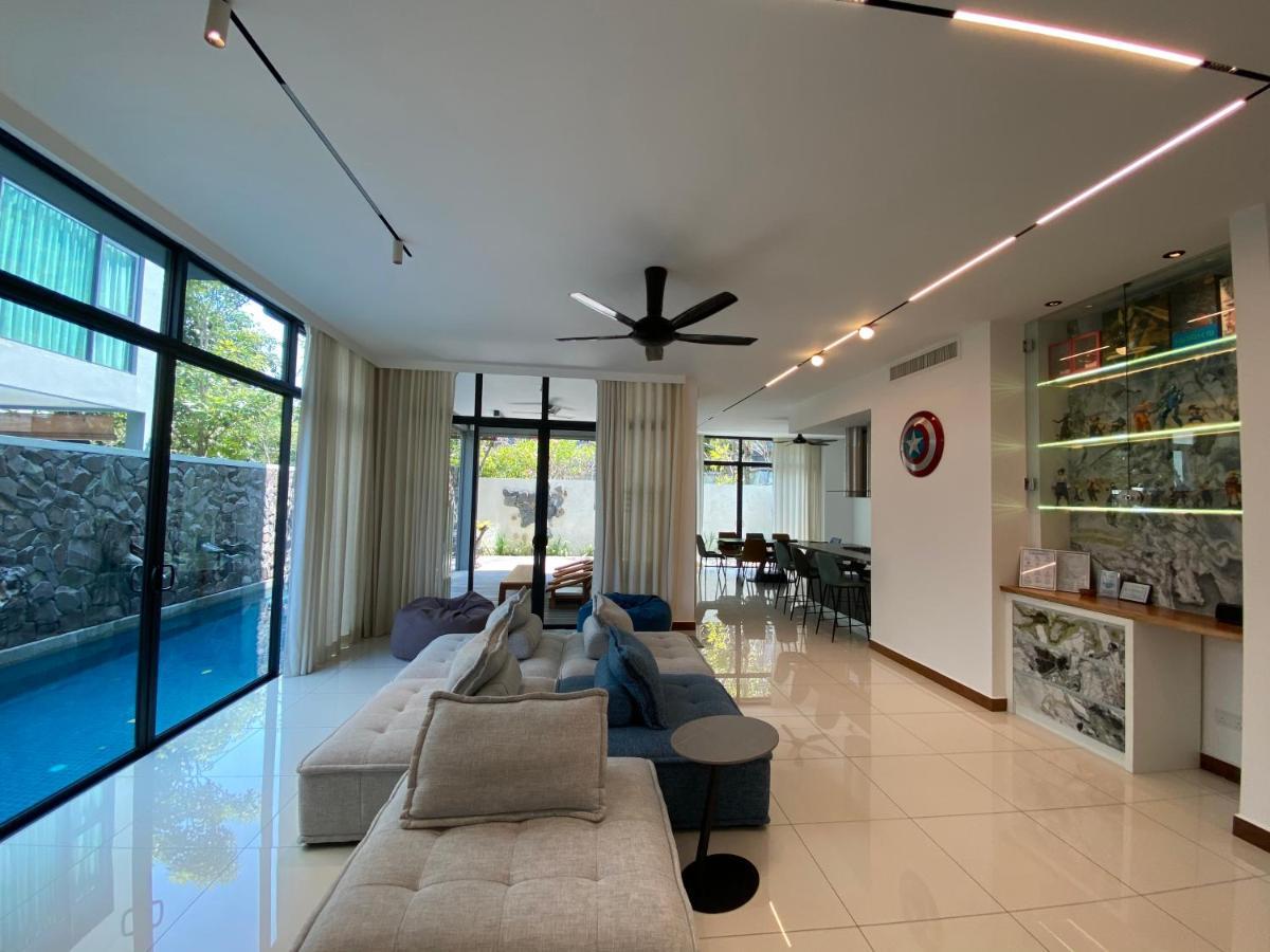 Ikiru 18 Private Saltwater Pool Villa, 3 Ensuite Br, Outdoor Bbq, 5 Mins To Beach بانتايْ تْشينانغ المظهر الخارجي الصورة