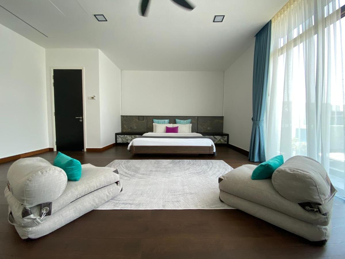 Ikiru 18 Private Saltwater Pool Villa, 3 Ensuite Br, Outdoor Bbq, 5 Mins To Beach بانتايْ تْشينانغ المظهر الخارجي الصورة