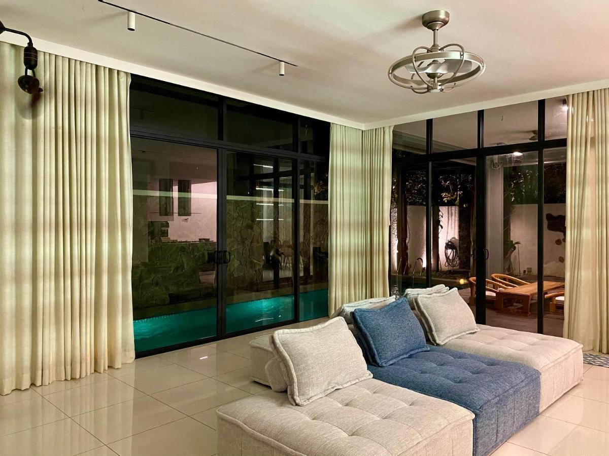 Ikiru 18 Private Saltwater Pool Villa, 3 Ensuite Br, Outdoor Bbq, 5 Mins To Beach بانتايْ تْشينانغ المظهر الخارجي الصورة