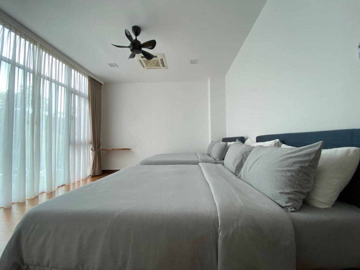 Ikiru 18 Private Saltwater Pool Villa, 3 Ensuite Br, Outdoor Bbq, 5 Mins To Beach بانتايْ تْشينانغ المظهر الخارجي الصورة